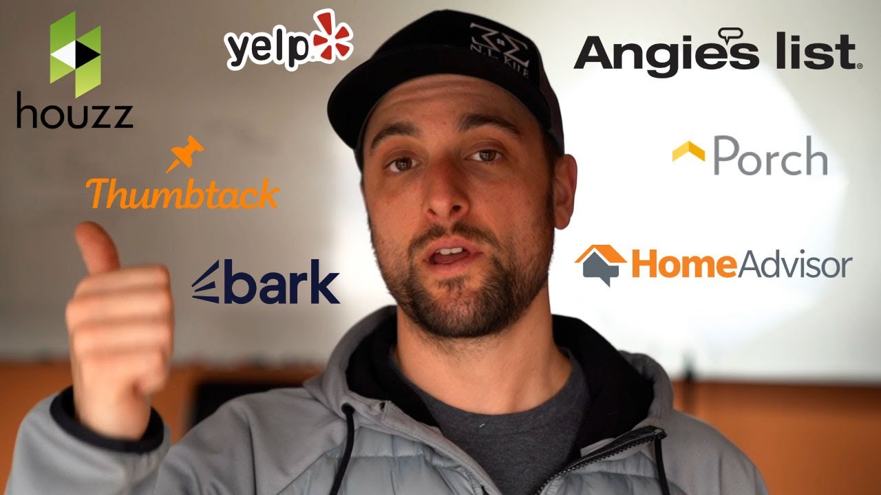 Introduction: Homeadvisor vs Angie's List vs Houzz vs Porch vs Thumbtack vs Bark vs Yelp