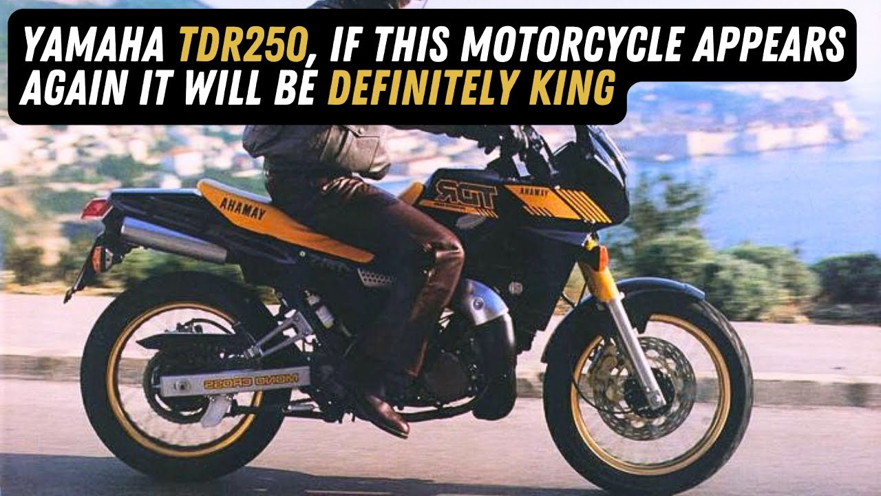 Yamaha TDR250 Arrived Before The Clever Digital Ignitions And Computer Controlled, This Is So Crazy