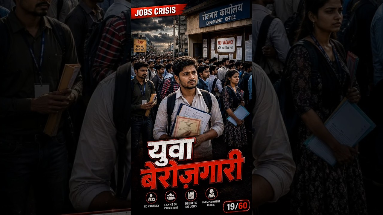 Day 19/60 of Bihar | Youth Unemployment in #bihar