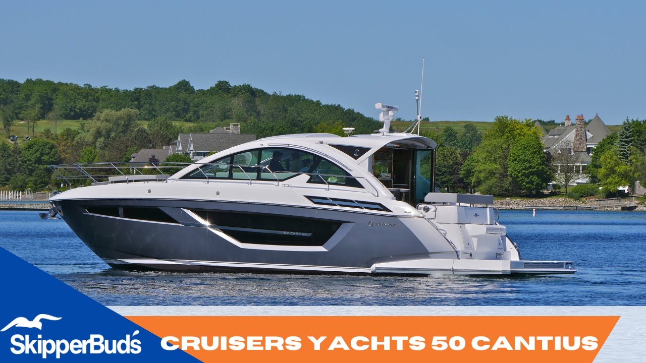 NEW 2024 Cruisers Yachts 50 Cantius FLIBS Walkthrough