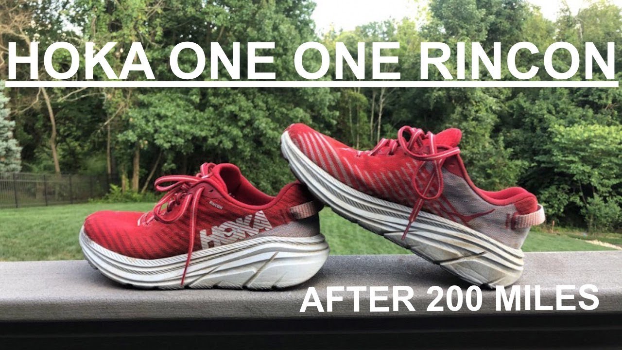 The Hoka One One Rincon After 200 Miles! / Best Hoka Yet?!