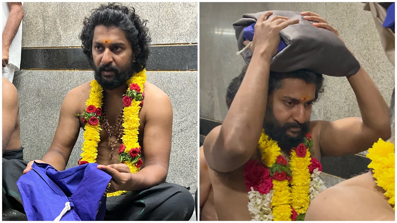 Natural Star Nanni Swamy Ayyappa Irumudi Pooja | Hero Nanni Swamy Ayyappa Sabarimala yatra