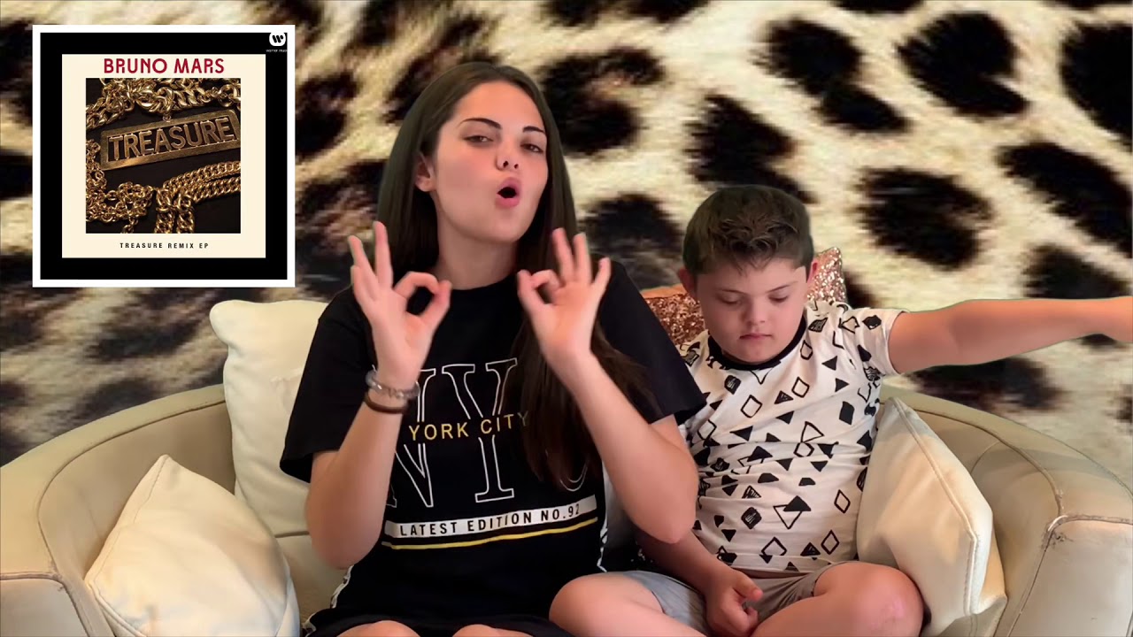 Bruno Mars -Treasure - Makaton - Isabella Signs - BSL - Signed Songs