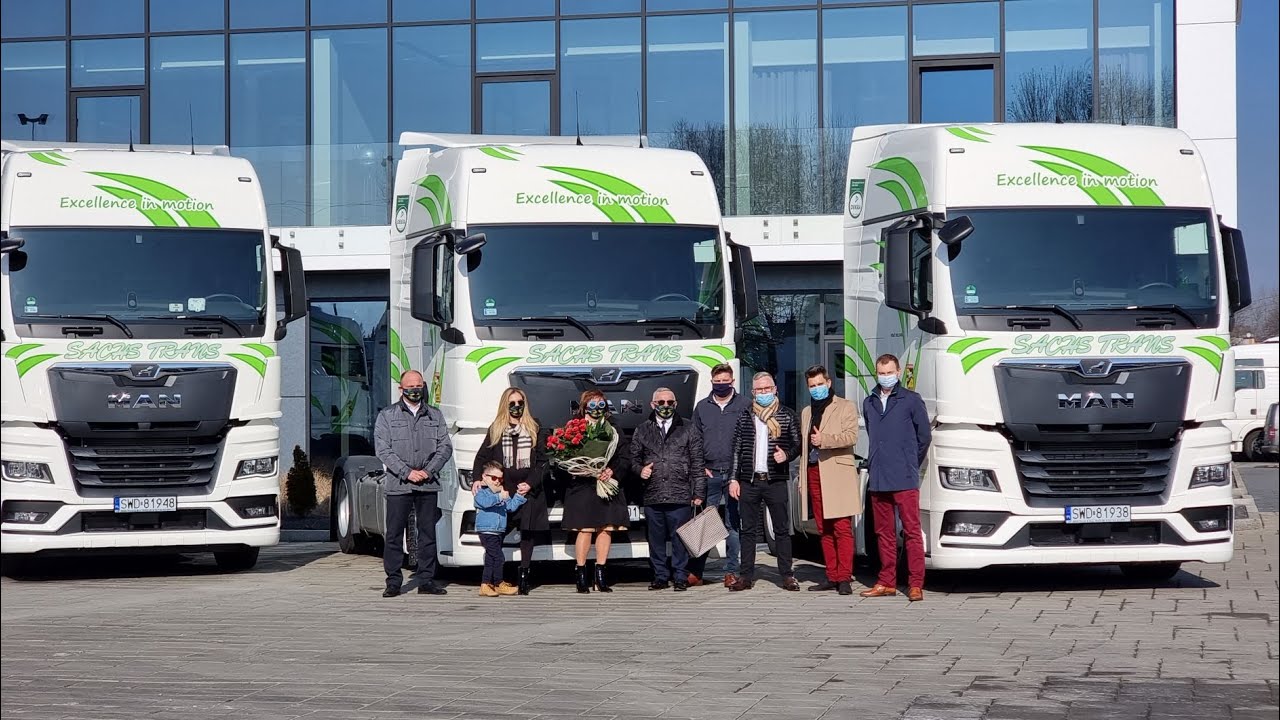 Pierwsze 15 MAN-ów TGX Nowej Generacji w firmie Sachs Trans International
