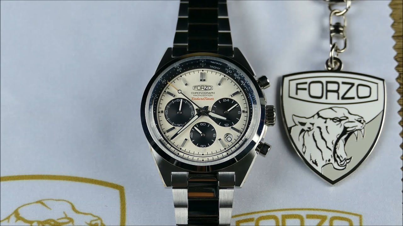 On the Wrist, from off the Cuff: FORZO – EnduraTimer, Meca Quartz Panda Chronograph, I'm Impressed!