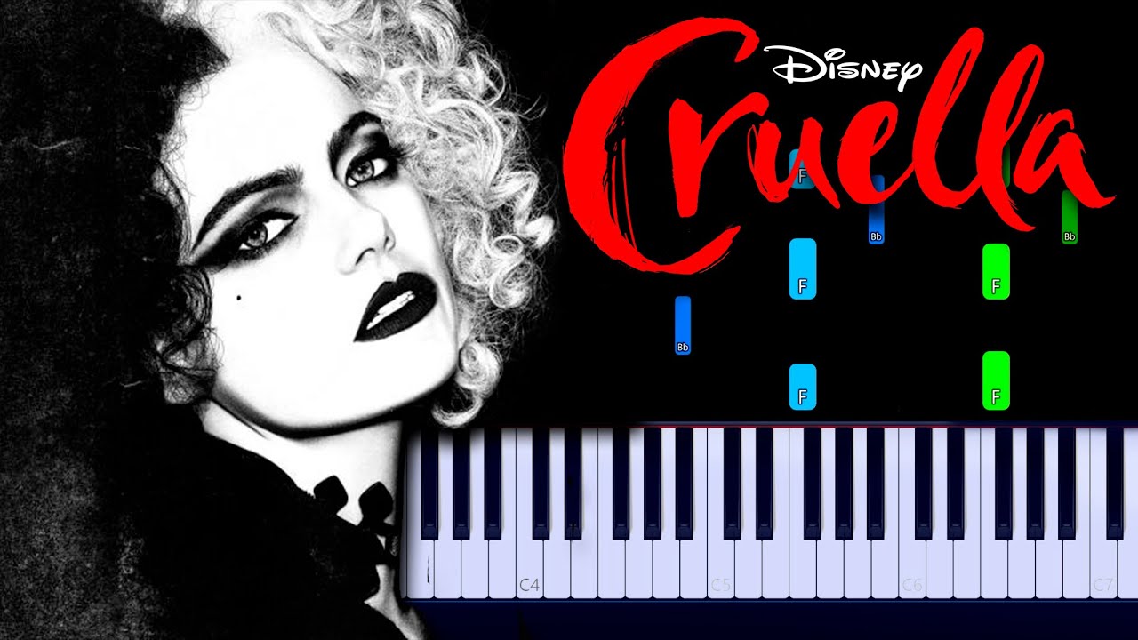 The Drive to London  - Cruella OST Piano Tutorial