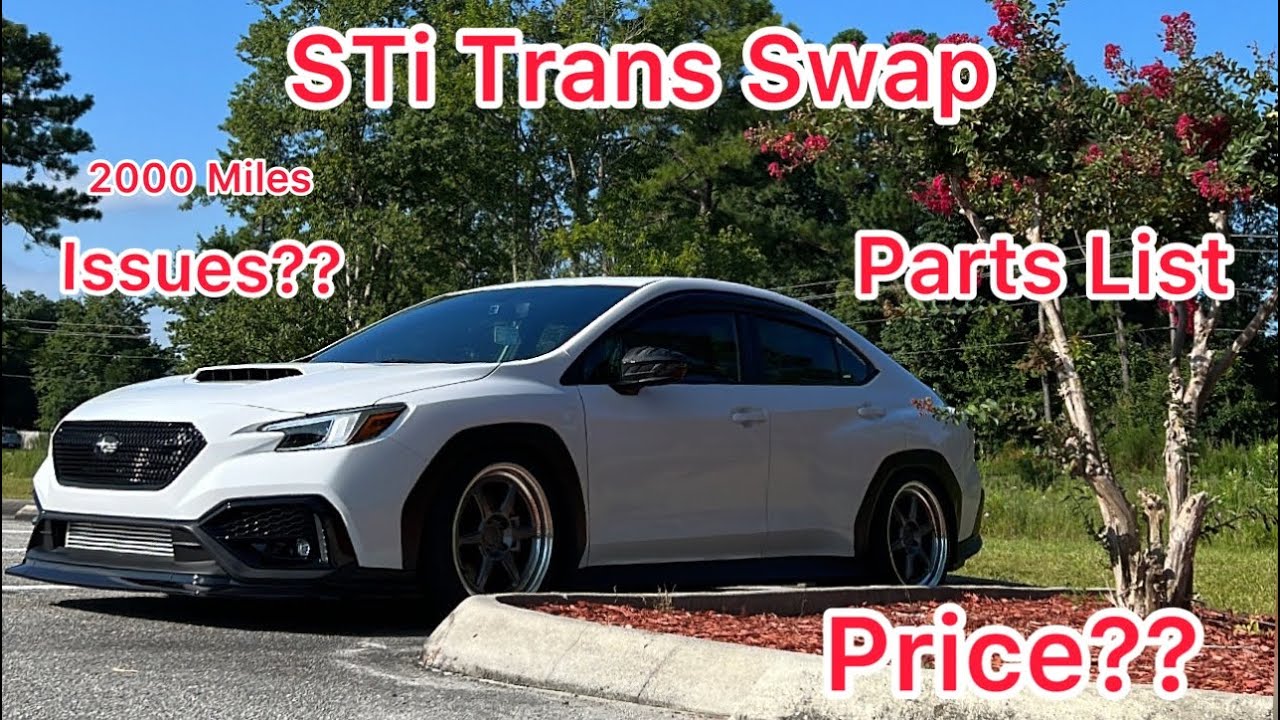 22+ WRX STi Transmission Swap Review