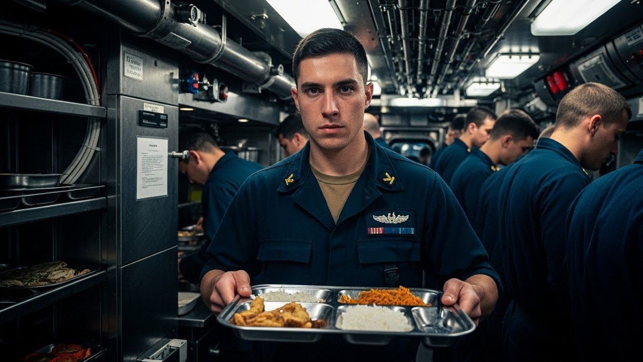 How the Kitchen of a $4 Billion Nuclear Submarine Really Works