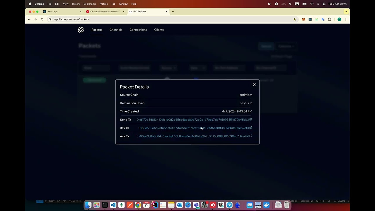 Polymer Gift Creation dApp