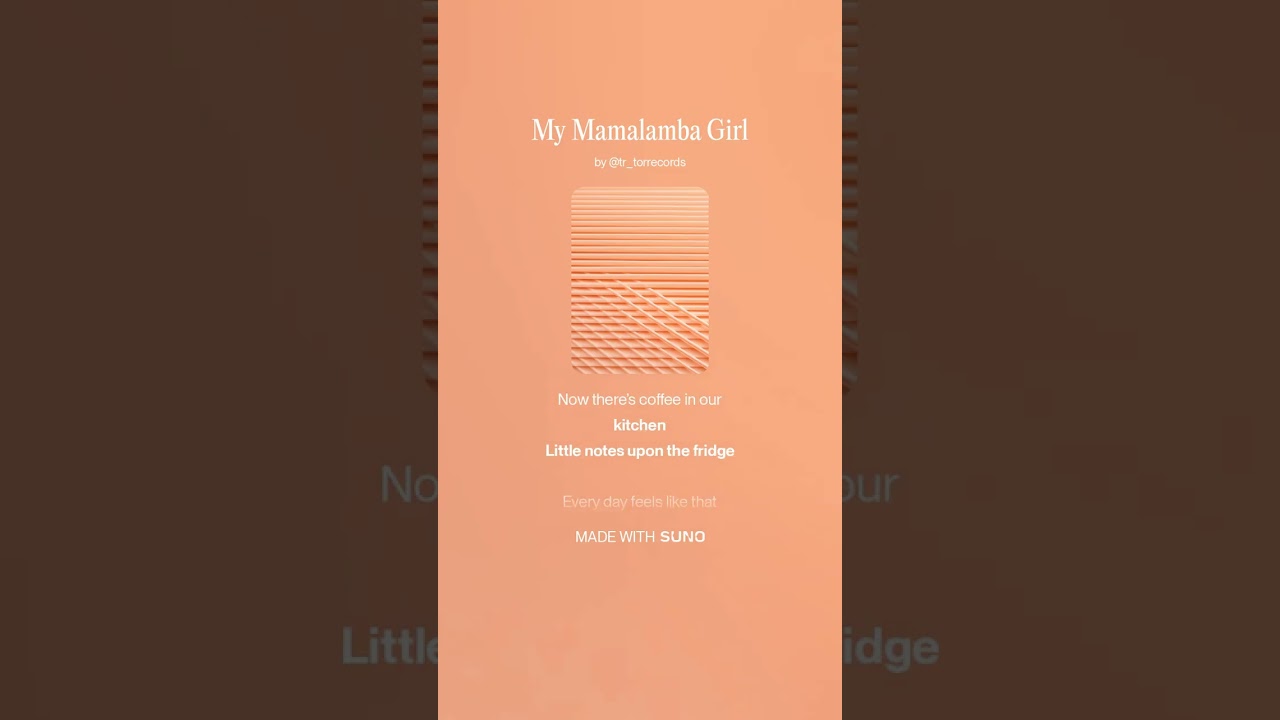 My Mamalamba Girl
