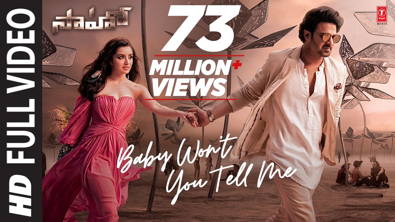 Saaho : Baby Won't You Tell Me Full Video | Prabhas, Shraddha K | Shweta M, Siddharth M, Shankar M