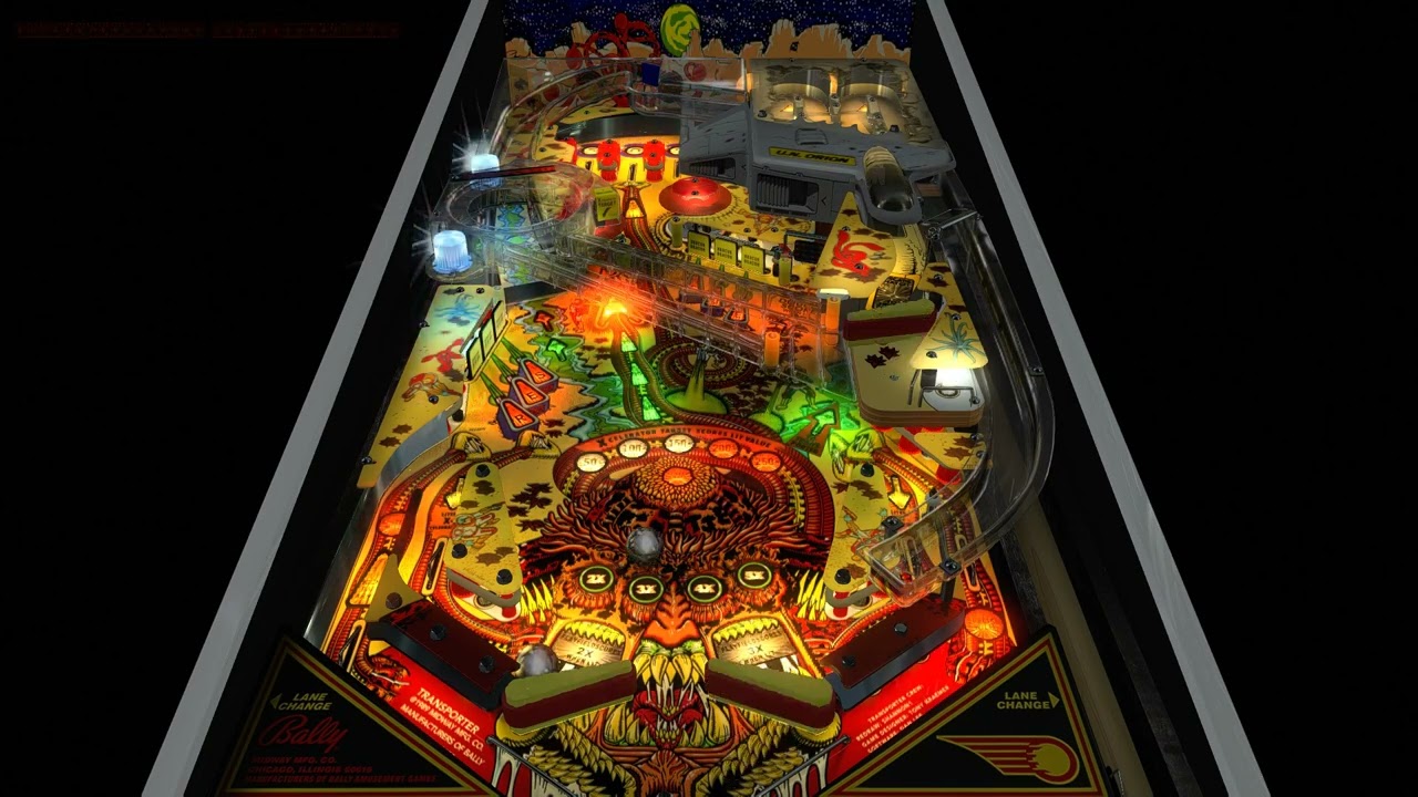 Transporter the Rescue (Bally 1989) - VPW - Visual Pinball X / VPX - Jackpot and 1 million bonus!