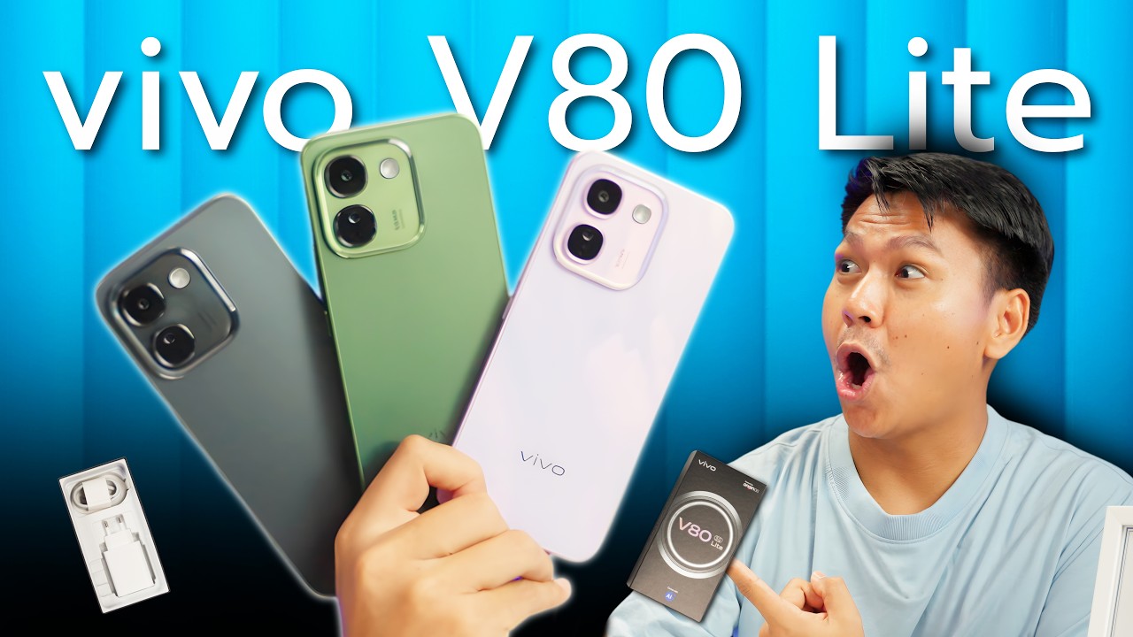 แกะกล่อง vivo V80 Lite - แบตอึดจนได้ Guinness World Records