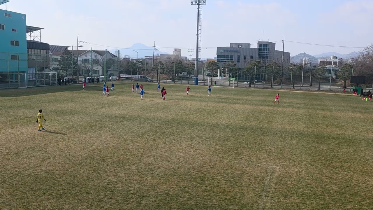 6월13일 u12 화이트 송도fc vs 고양fc 후반전1