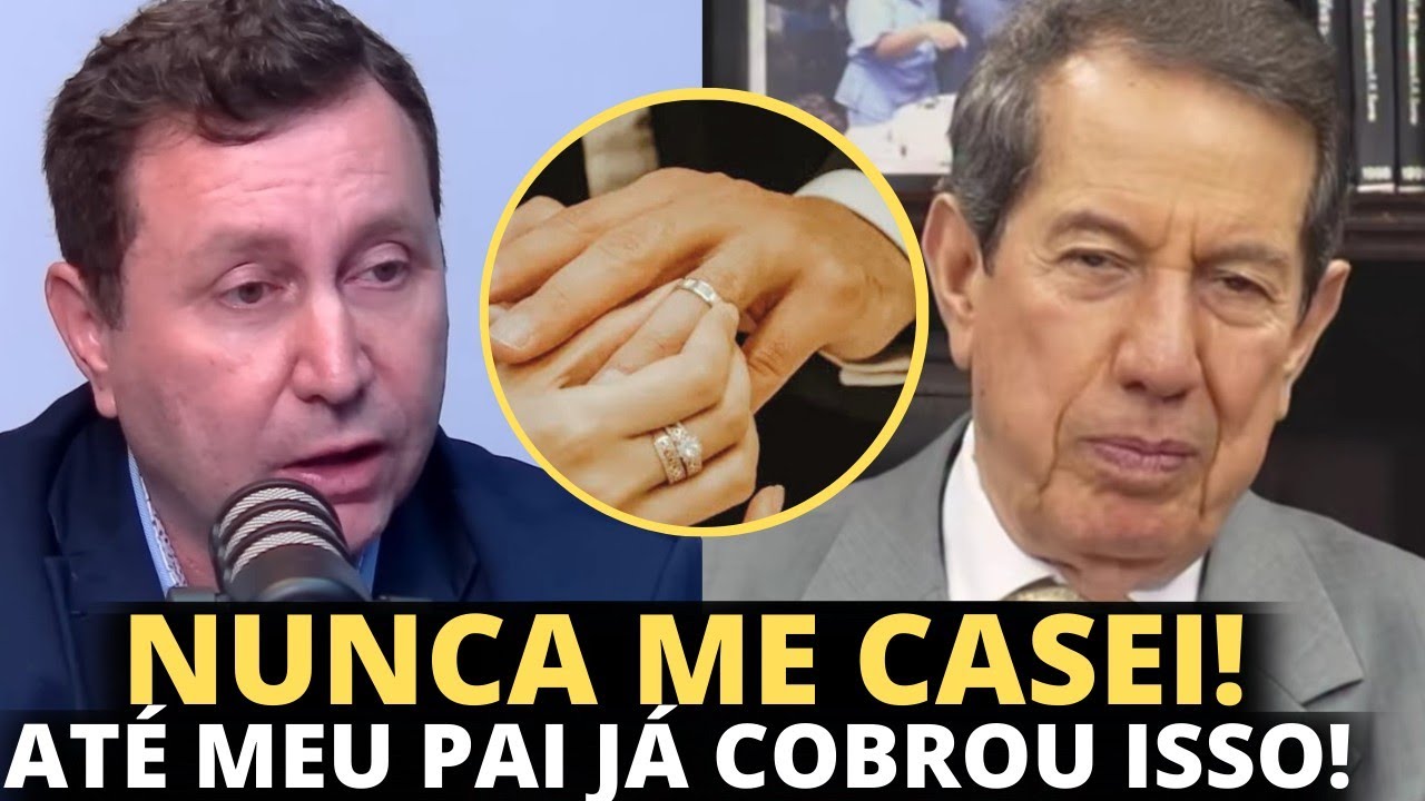 Filho de RR Soares expõe porque nunca se casou e como lida com tentações e cobranças 