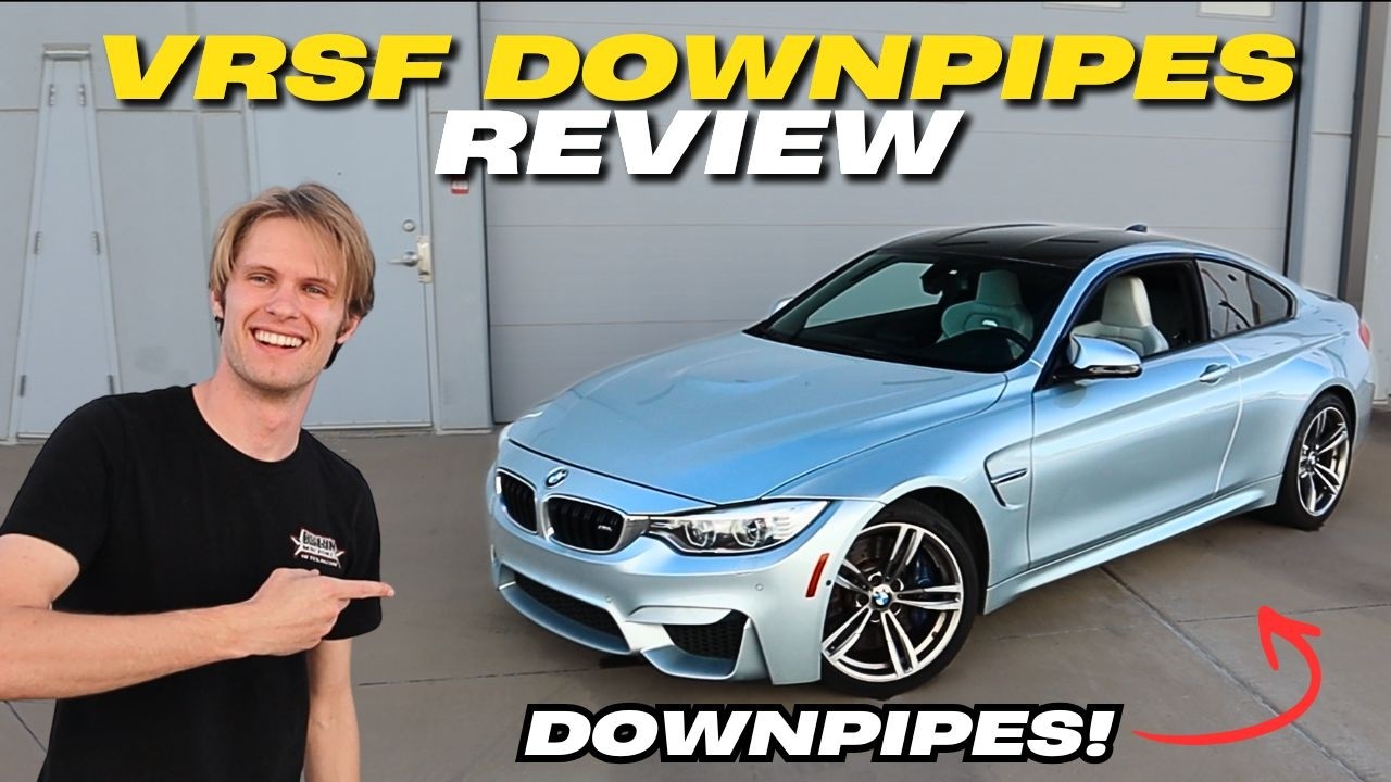 Обзор выхлопной трубы F82 для BMW M4 VRSF!