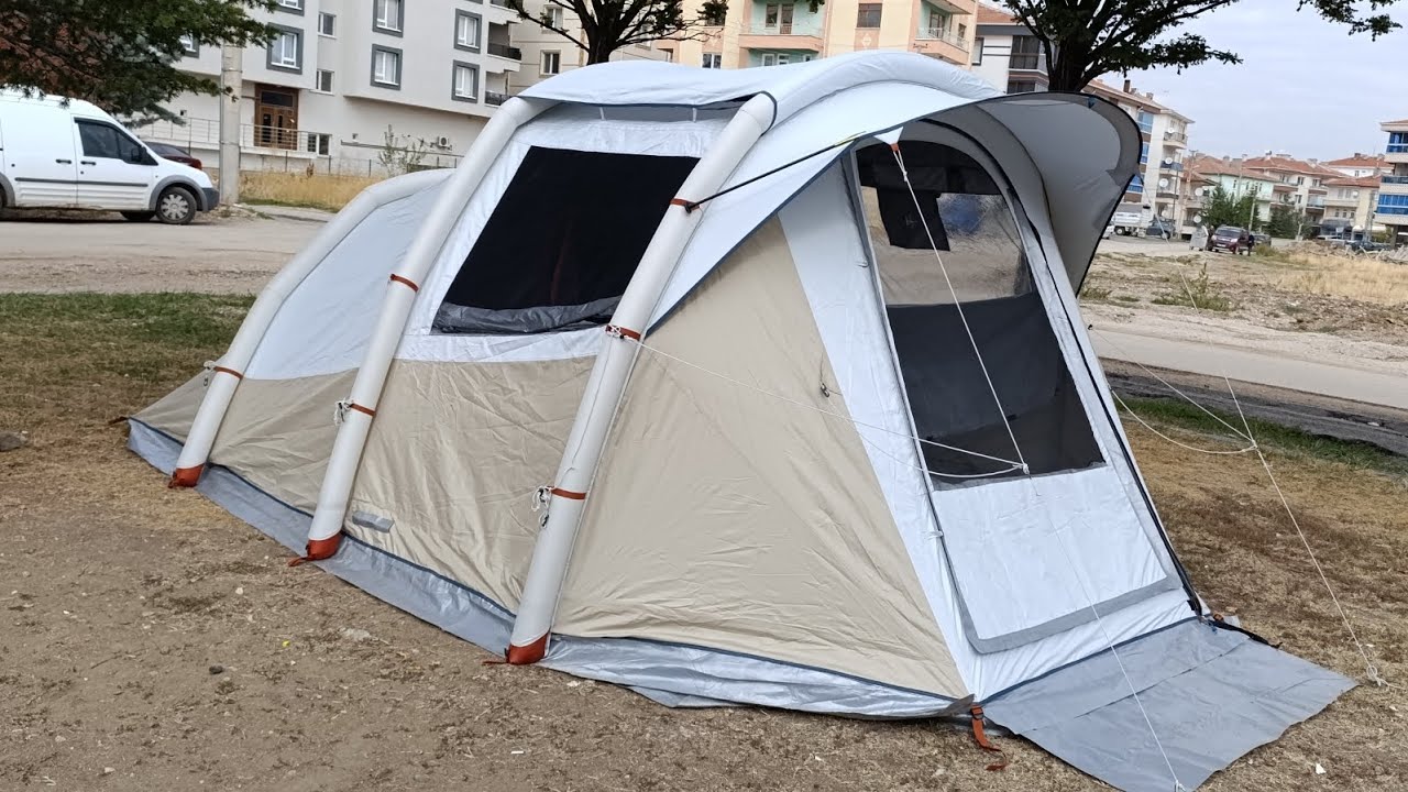 4.1 Airseconds Şişme Çadır Modifiyesi #cadirmodifiye0655 #modifiye #camp  #campinglife #şişmeçadır 
