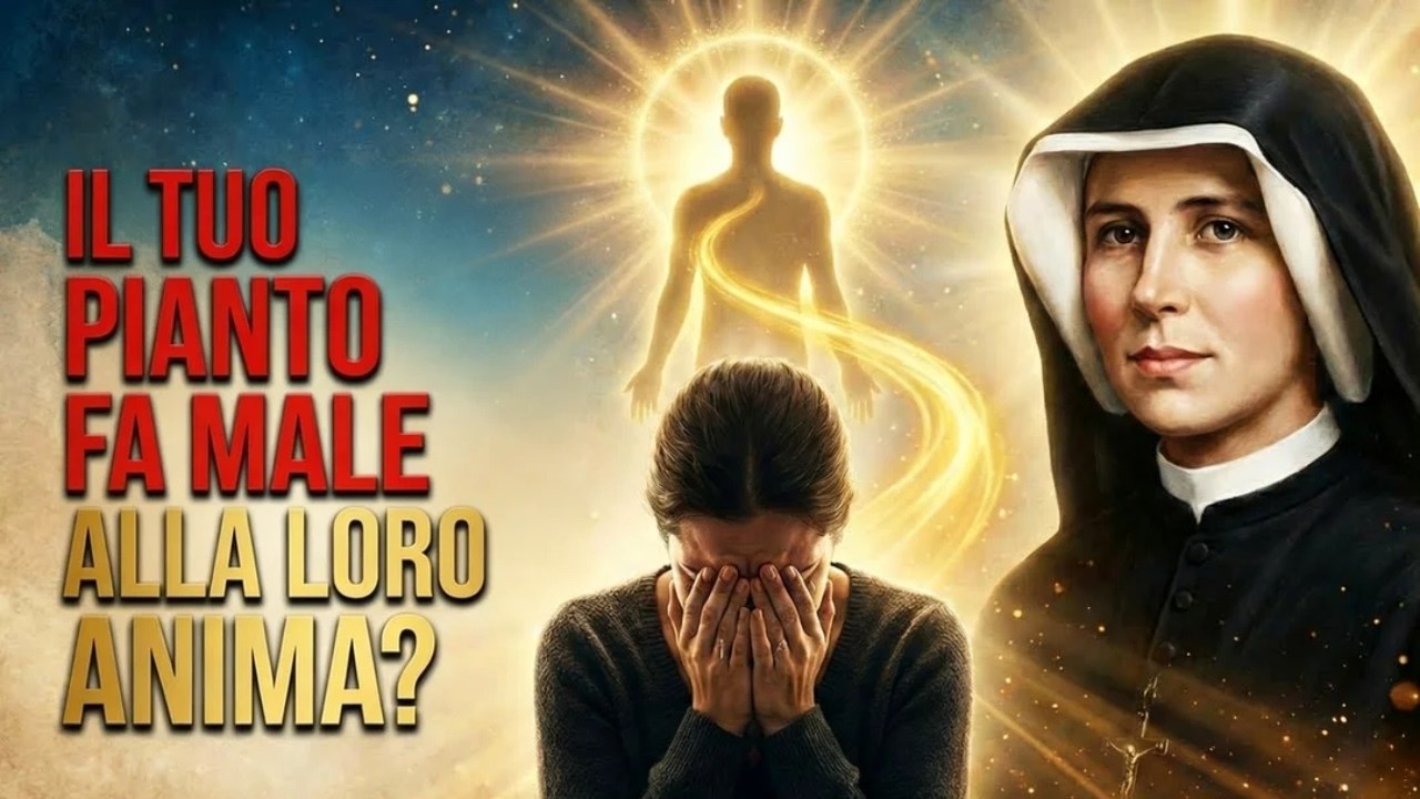 Santa Faustina rivelò: Piangere troppo ferisce l’anima di una persona defunta?