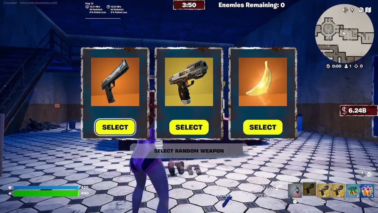 #fornite Escape de prisión (ROGUELIKE) SPEEDRUN 6:18 solo