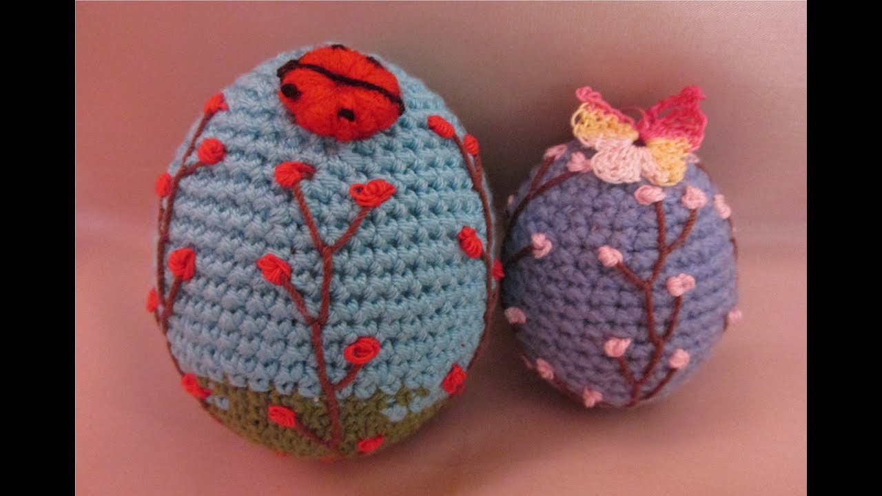 Ou croșetat - broderie pe baza crosetata - un spectacol pentru privire