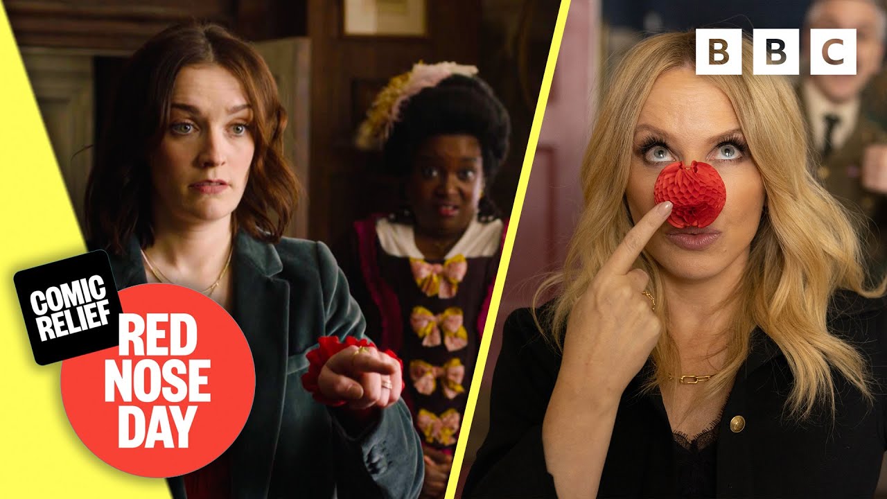 Kylie Minogue... Meet the Ghosts 😱👻 Red Nose Day 2023 - BBC