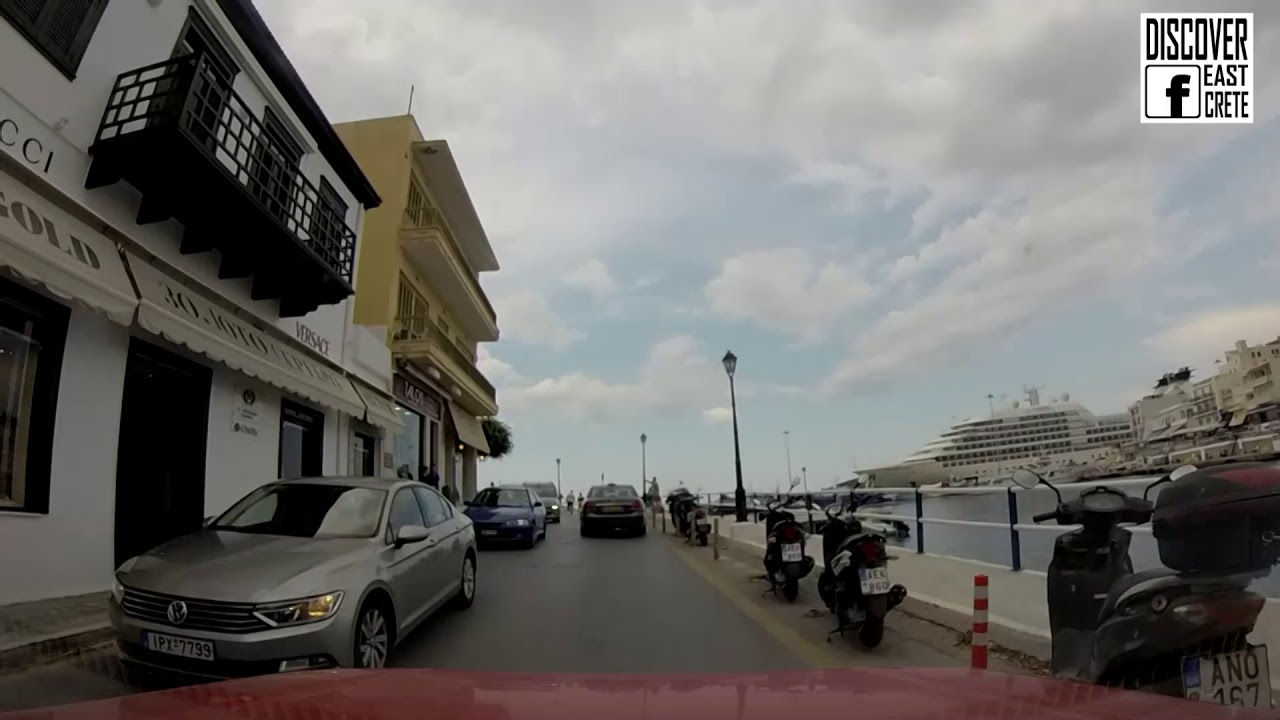Crete Driving Agios Nikolaos Greece 20/6/2018