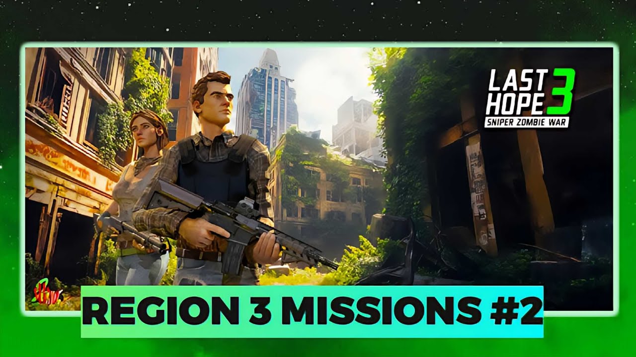 [#2]Sniper Zombie War 3 | Region 3 Missions