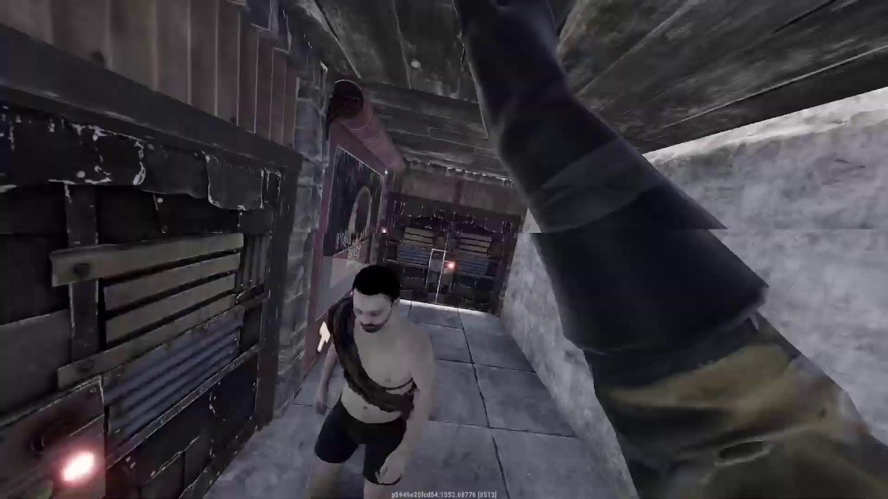 Playing rust with papa