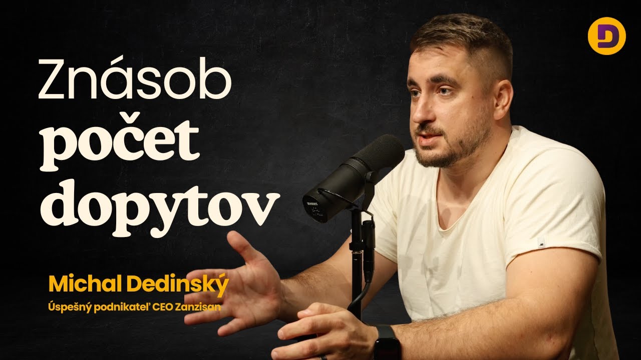Ako získať viac dopytov a objednávok – overený funnel s Michalom Dedinským