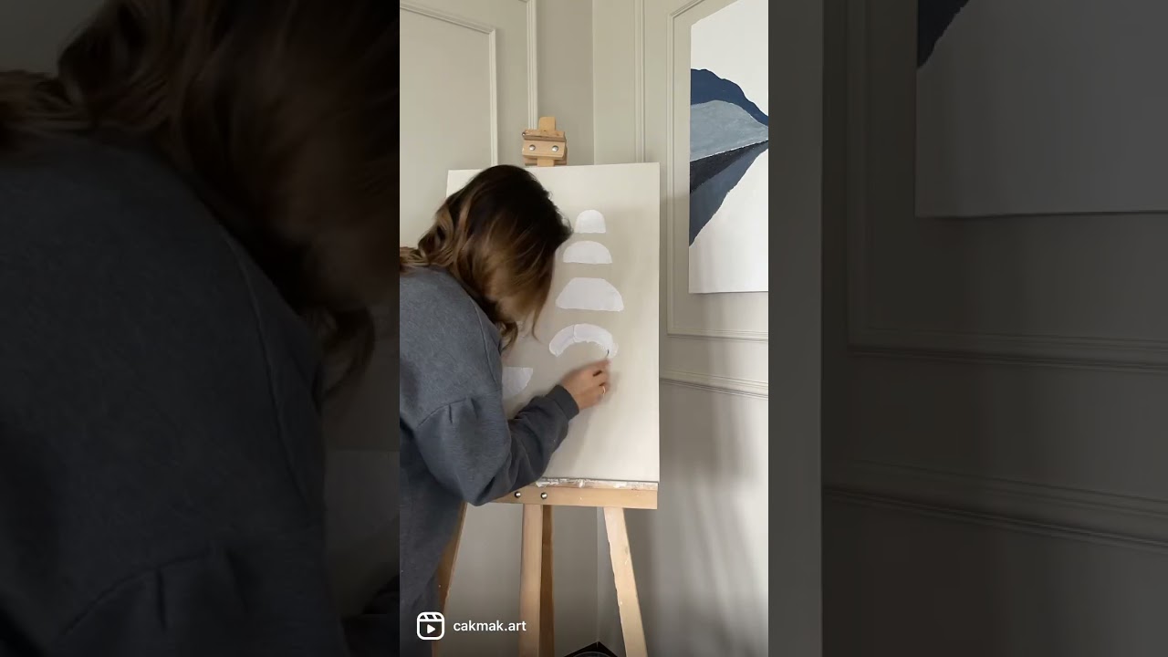 Minimalist abstract contemporary art
