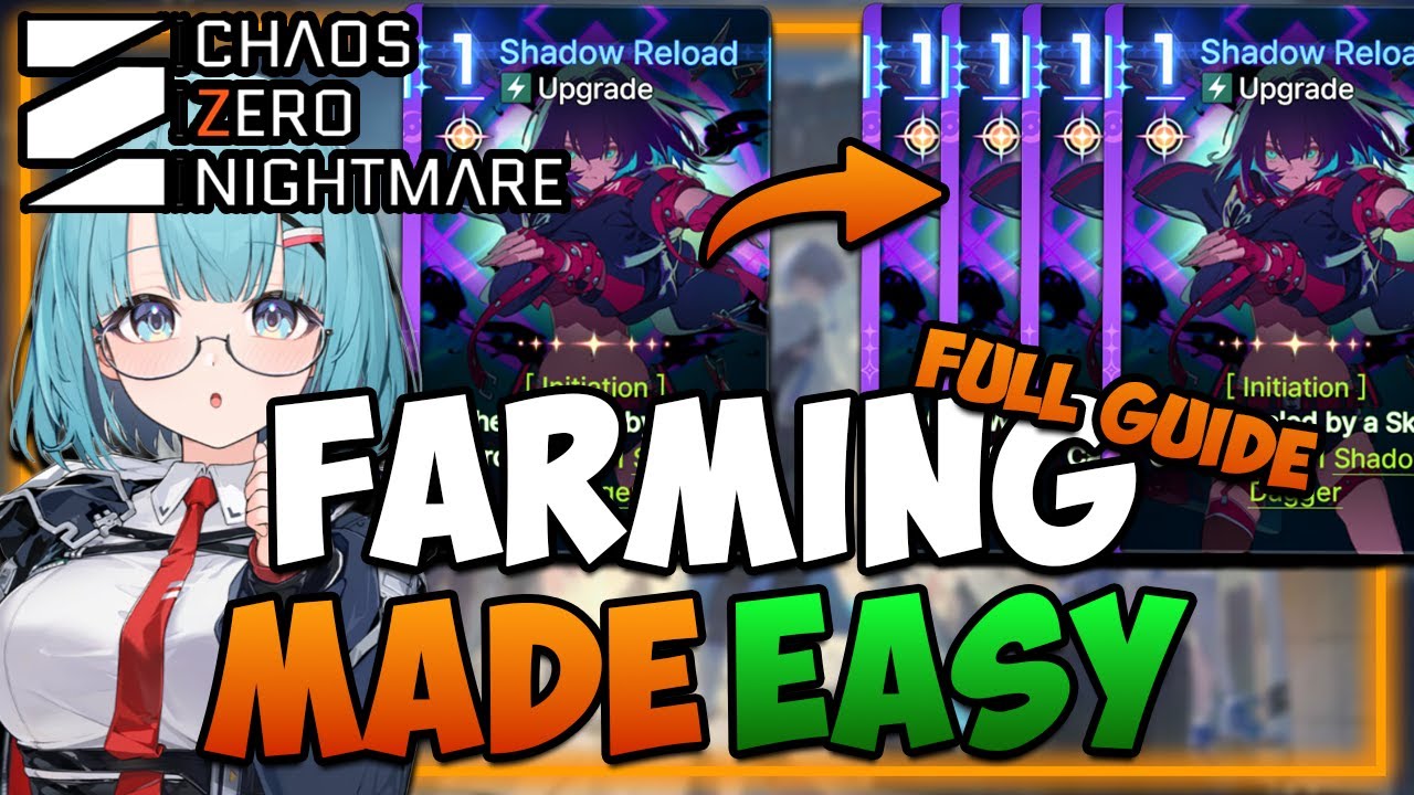 BEST Farming Strategy for CZN I All YOU need to Know about SAVEDATA FARMING I Chaos Zero Nightmare