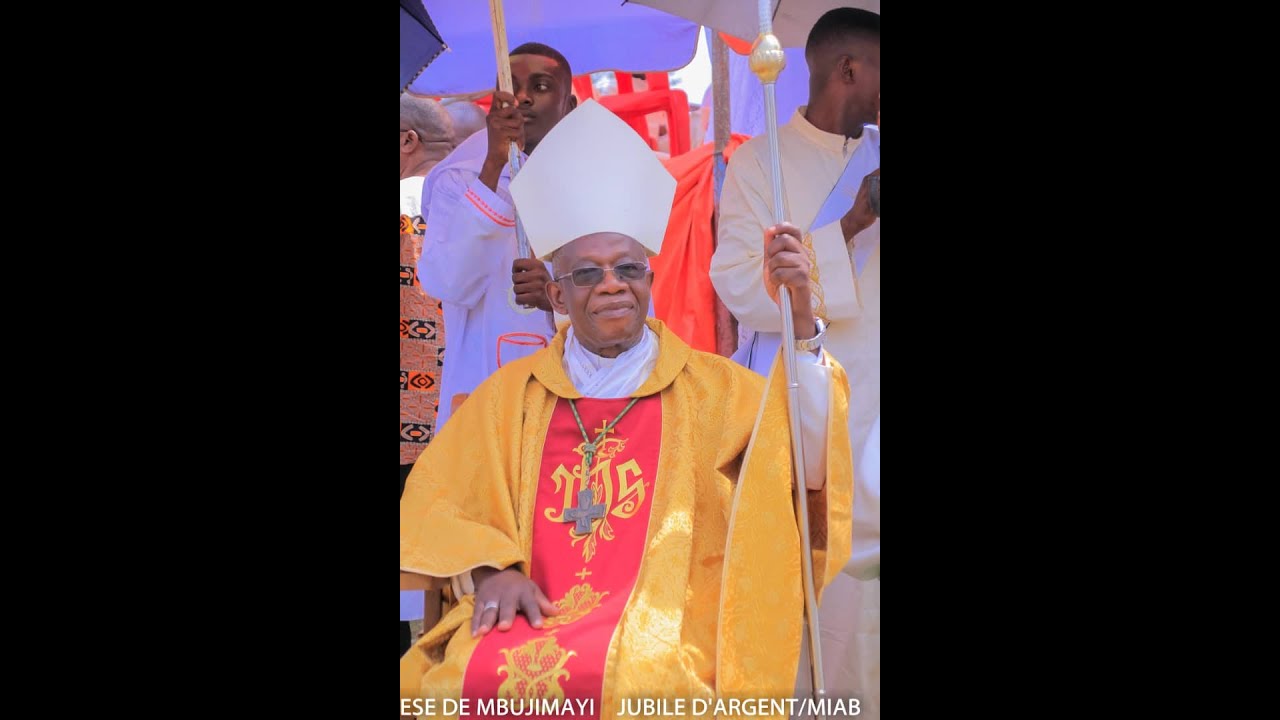 Accueil Mgr KASANDA Mulenga  (Miabi st Joseph) pour célébrations jubilaires