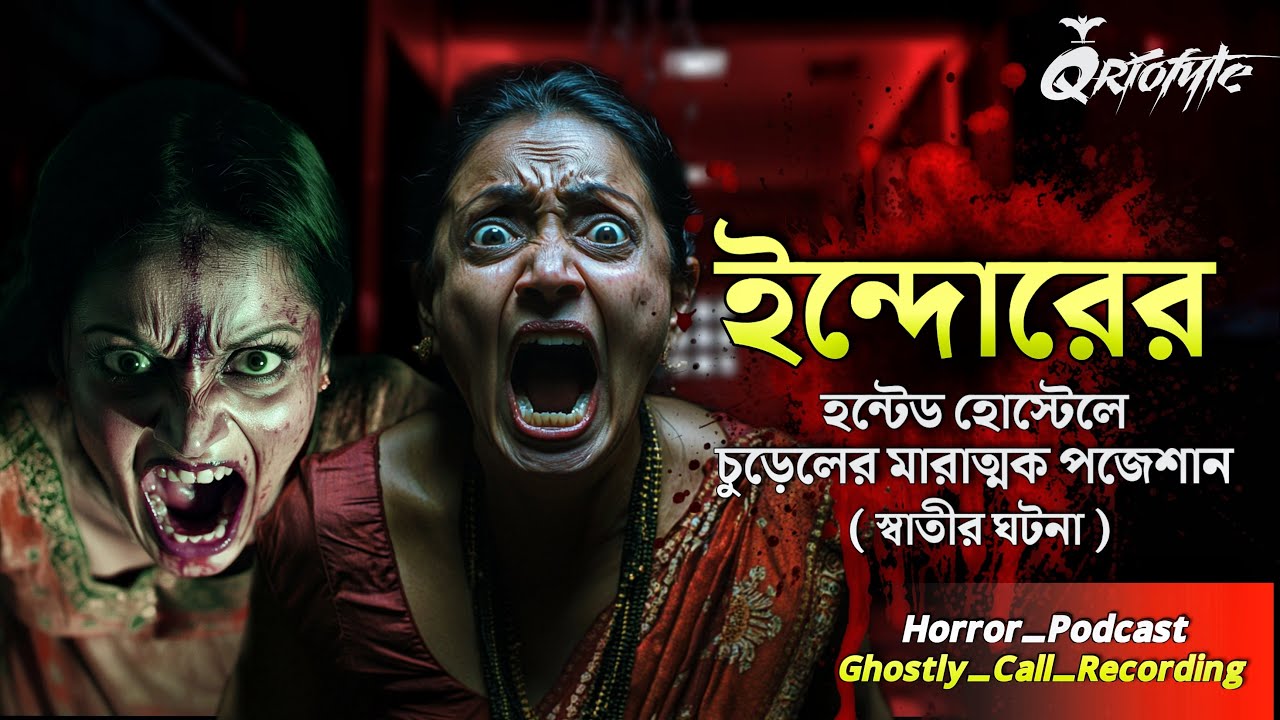 ইন্দোরের Haunted Hostel এ প্রেতাত্মার ভর | Sotti Bhuter Ghotona | Ghostly Call Recording | Qriofyte