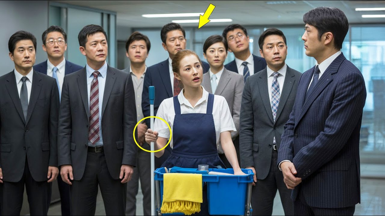 NINGUÉM ENTENDIA O INVESTIDOR JAPONÊS, ATÉ QUE A FAXINEIRA FLUENTE SE OFERECEU E CHOCOU TODOS..