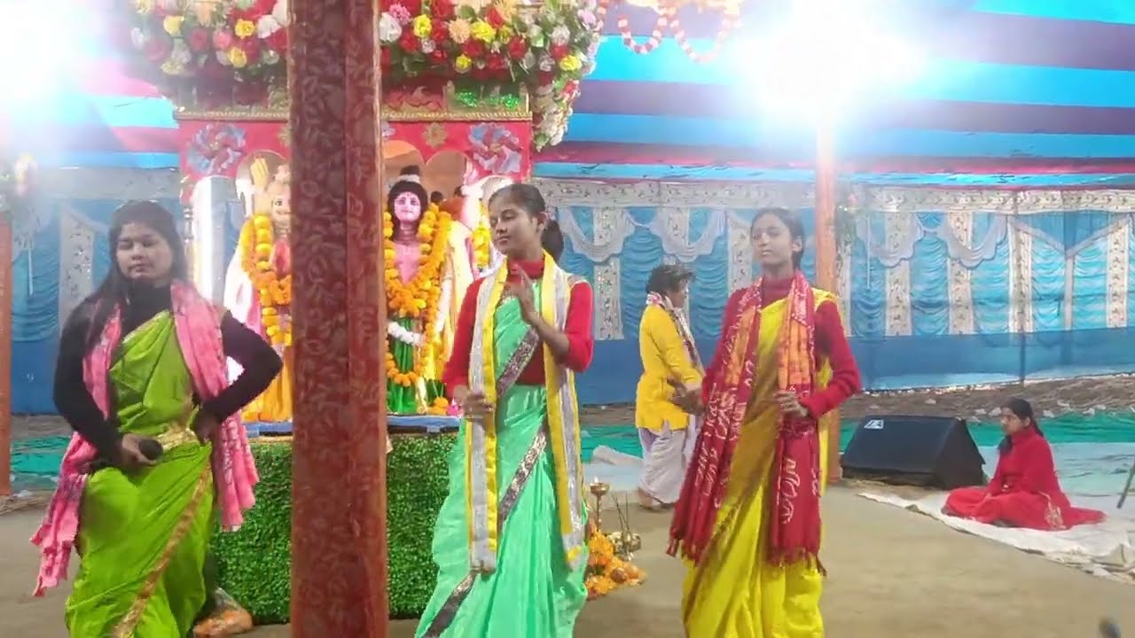 রাধা কৃষ্ণ সম্প্রদায় হিলি ##নাম কীর্তন 🥰❤️##যোগাযোগ:062969 89568
