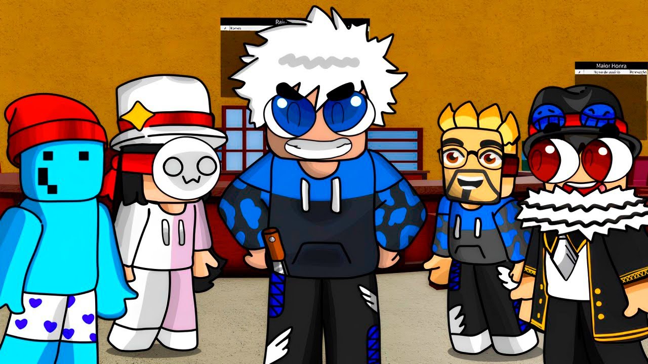 MURDER mas somos YOUTUBERS no Blox Fruits