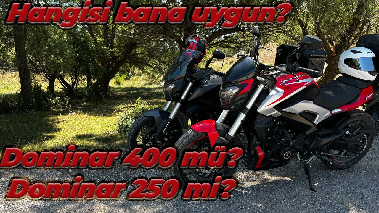 Dominar D400 mü? Dominar 250 mi? Hangisini almalıyım ? #bajaj #dominar