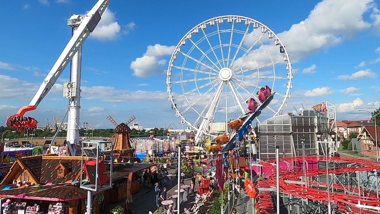 Freefall Extreme (Boos) On ride 2 - Szczecin - Holiday Park 2021