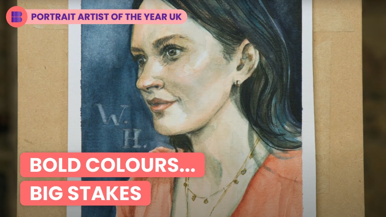 Elizabeth Day, Nick Grimshaw & Kadia Mela Painted in 4 Hours 🎨 | Portrait Artist of the Year UK