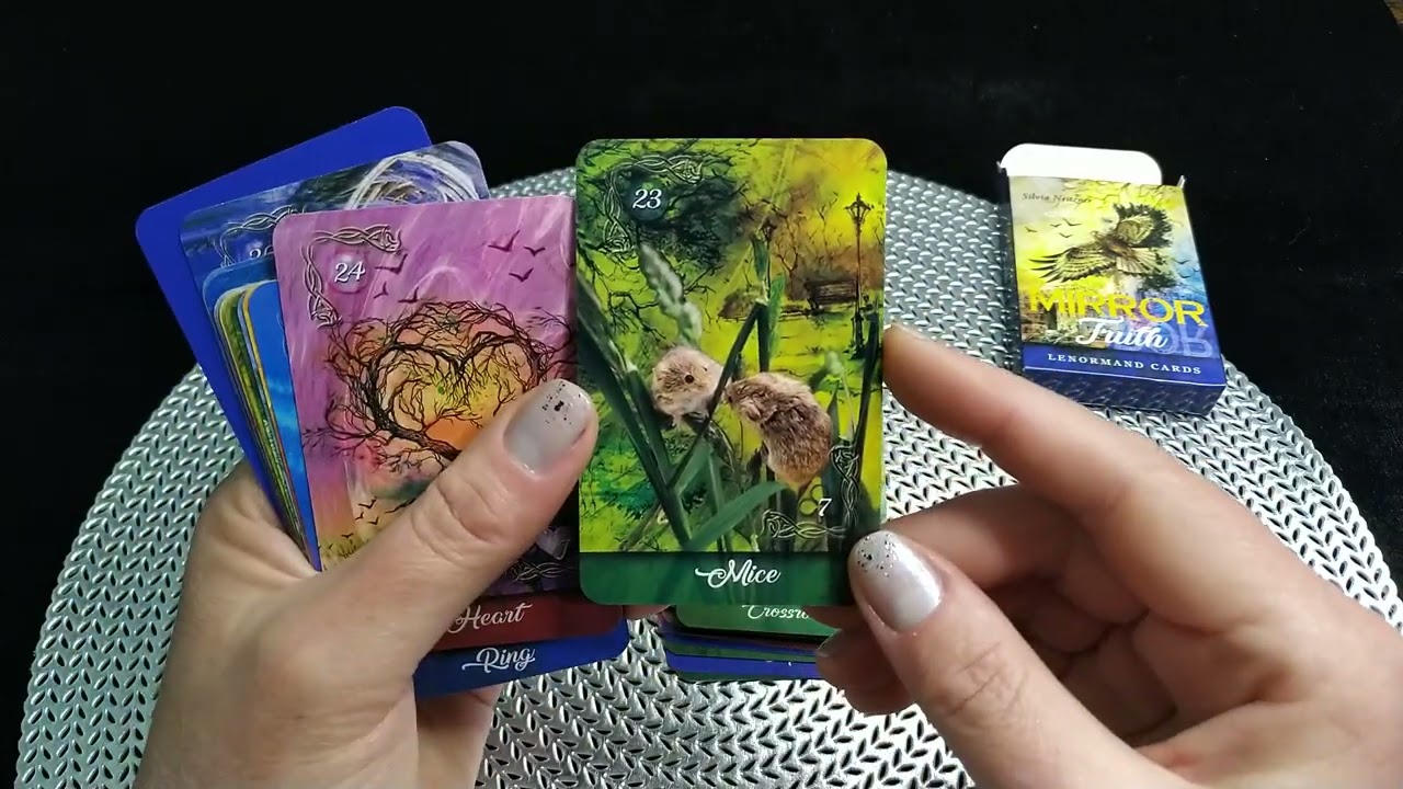 💥РАСПАКОВКА ДВУХ КОЛОД ЛЕНОРМАН Mirror Truth Lenormand -Tanis Lenormand💥
