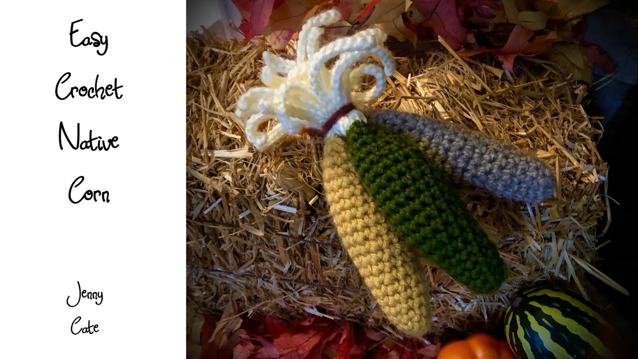 Easy Crochet Native Corn Rounds 1-4