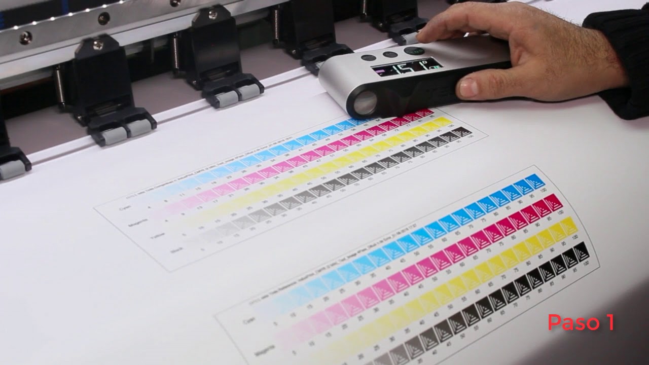 Como realizar Calibracion de color