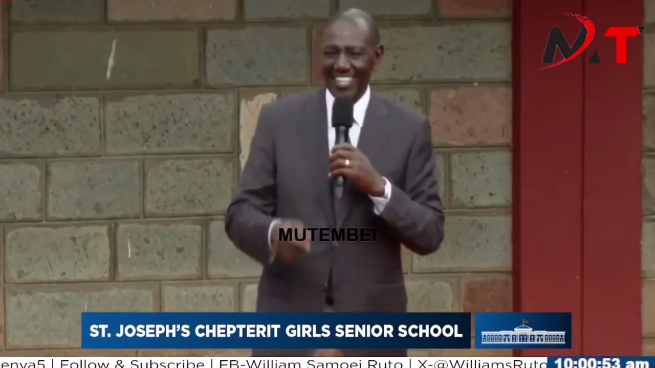 Gachagua Won’t Believe This! Pres Ruto Drops Expensive Speech at Chepterit, Nandi!