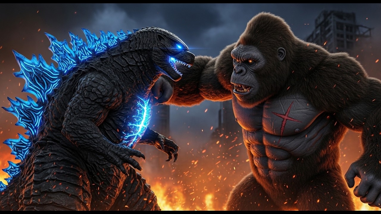 King Kong vs Godzilla: The Great Battle for Life and Death | Full Monster Fight