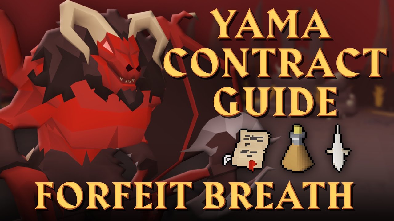 Yama Contract Guide - Forfeit Breath