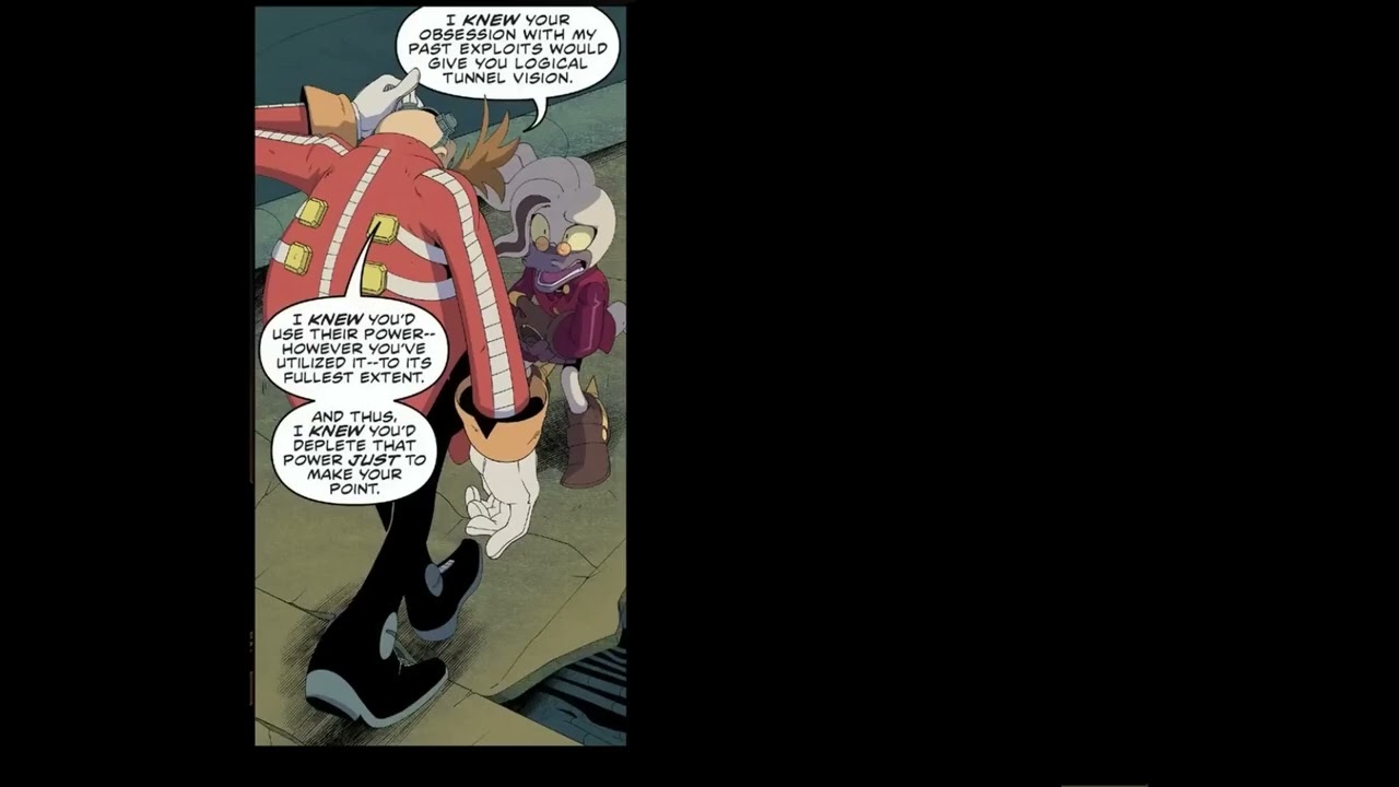 Eggman Destorys Starline (Comic Dub Thing)