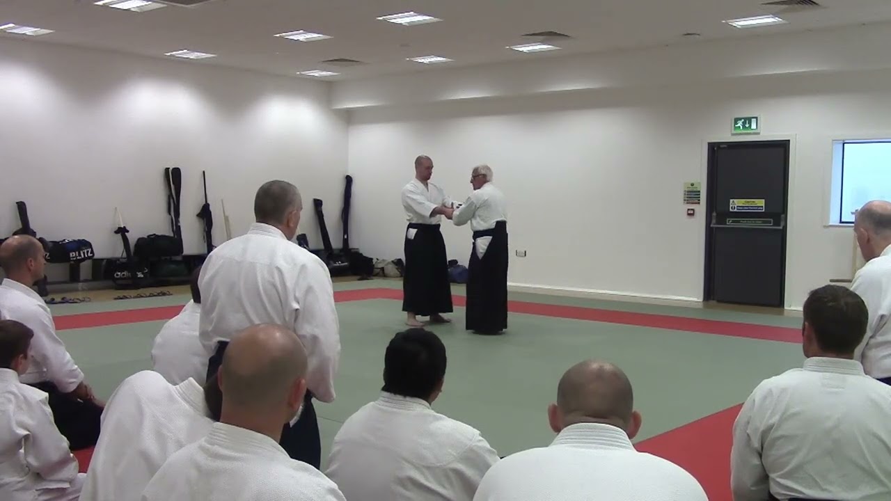 White Rose Aikikai - Memorial Course for Jo Cox - Clip 03 - Terry Bayliss Shihan