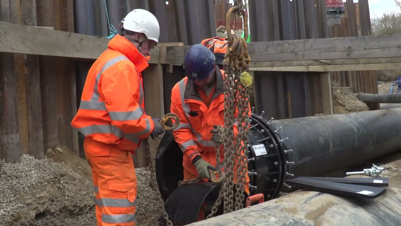 Oxford Science Park - Rising Mains Sewage Pipeline Upgrade - UltraGrip Amplified