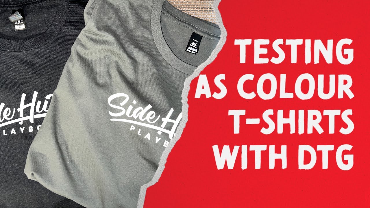 Testing AS Colour T-Shirts for Print Quality | Side Hustle Playbook Review