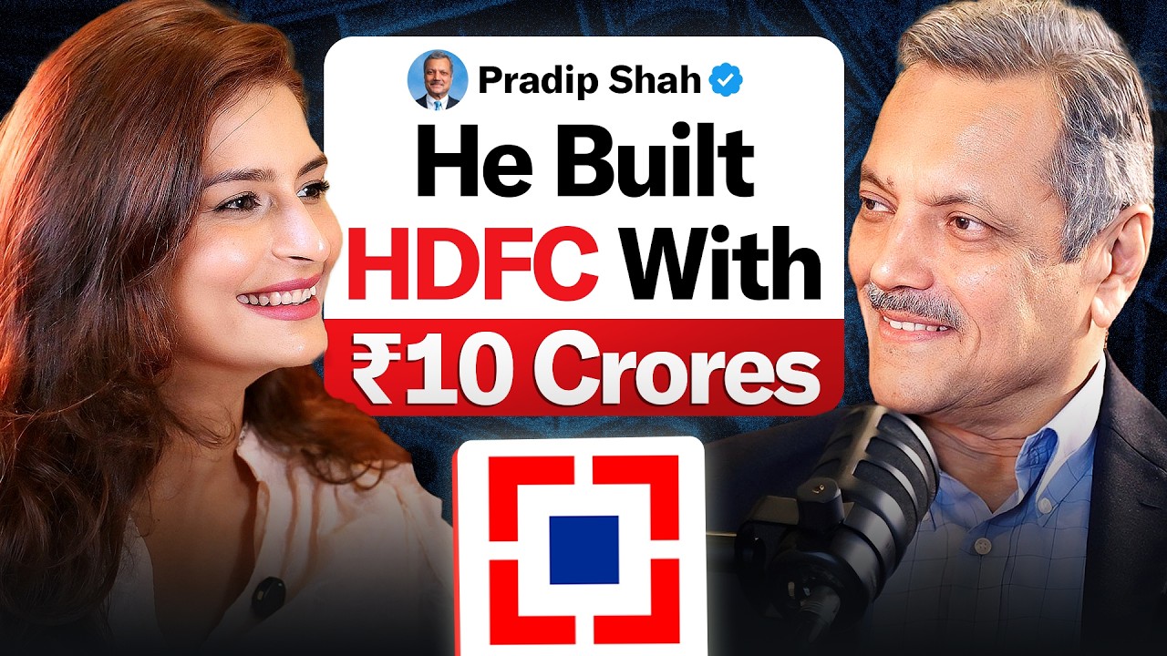 Lowest Paid Harvard MBA Who Built HDFC & CRISIL | Pradip Shah’s Untold Story
